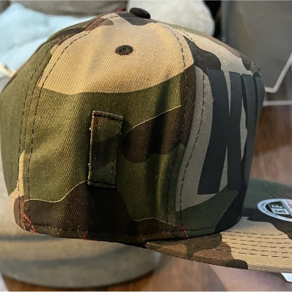 Kush‎ Friendly Camo Snapback Hat  Trucker One Size Green 420 Smoker